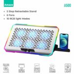 Amaze A500 Laptop RGB 6 Fans Cooling Pad