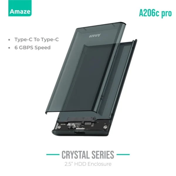 AMAZE A206C Pro PHANTOM SERIES TRANSPARENT 2.5
