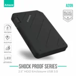 AMAZE A209 SHOCK PROOF 2.5" HDD CASE USB 3.0