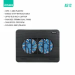 AMAZE A512 DUAL FAN LAPTOP COOLING PAD