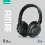 Amaze A650 Strong Bass Wireless Headphone With 24hrs Time Bluetooth 5.4V Version