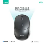 Amaze A720 Probus Triple Connection Wireless/Bluetooth Mouse Rechargeable