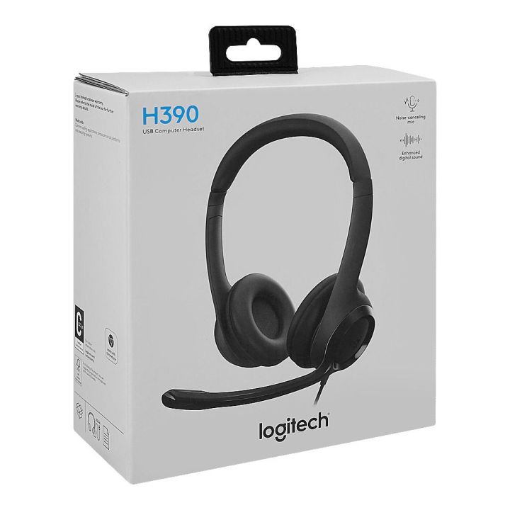 Logitech H390 USB Headset with Noise-Cancelling Mic - ORIGINAL