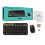 Logitech MK240 Nano Wireless Keyboard & Mouse Combo - ORIGINAL