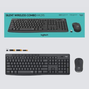 Logitech MK295 Silent Wireless Keyboard & Mouse Combo - ORIGINAL