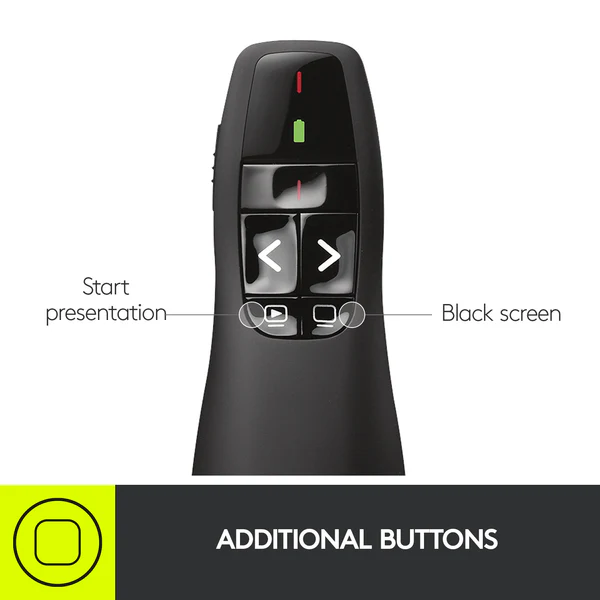 Logitech R400 Wireless Laser Presentation Remote - ORIGINAL - Image 4