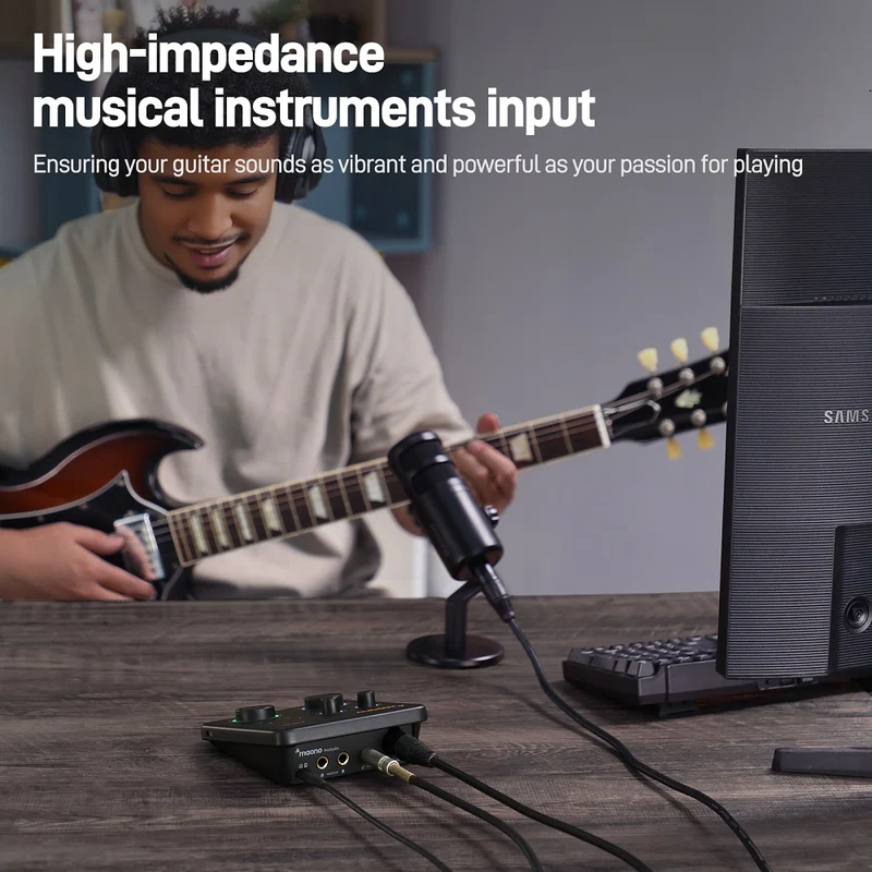 MAONO PS22 Lite ProStudio 2x2 Lite USB Audio Interface - Image 10