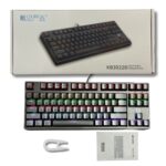 ZANMSON KB3022D 87 Keys RGB Backlit Mechanical Gaming Keyboard - Red Switch