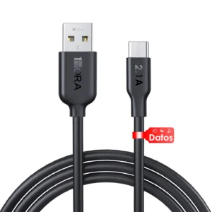 1Hora CAB237 1M USB-A to USB Type-C Cable - 2.1A