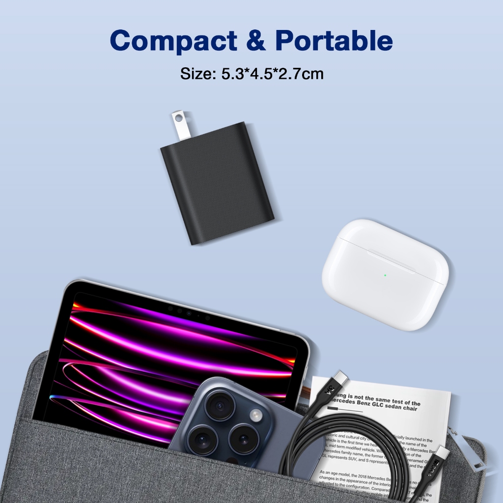 1Hora GAR164 30W Single Type-C Port Fast Power Adapter - Image 5