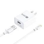 1Hora GAR143 iPhone 12W Charger with USB to Lightning Cable