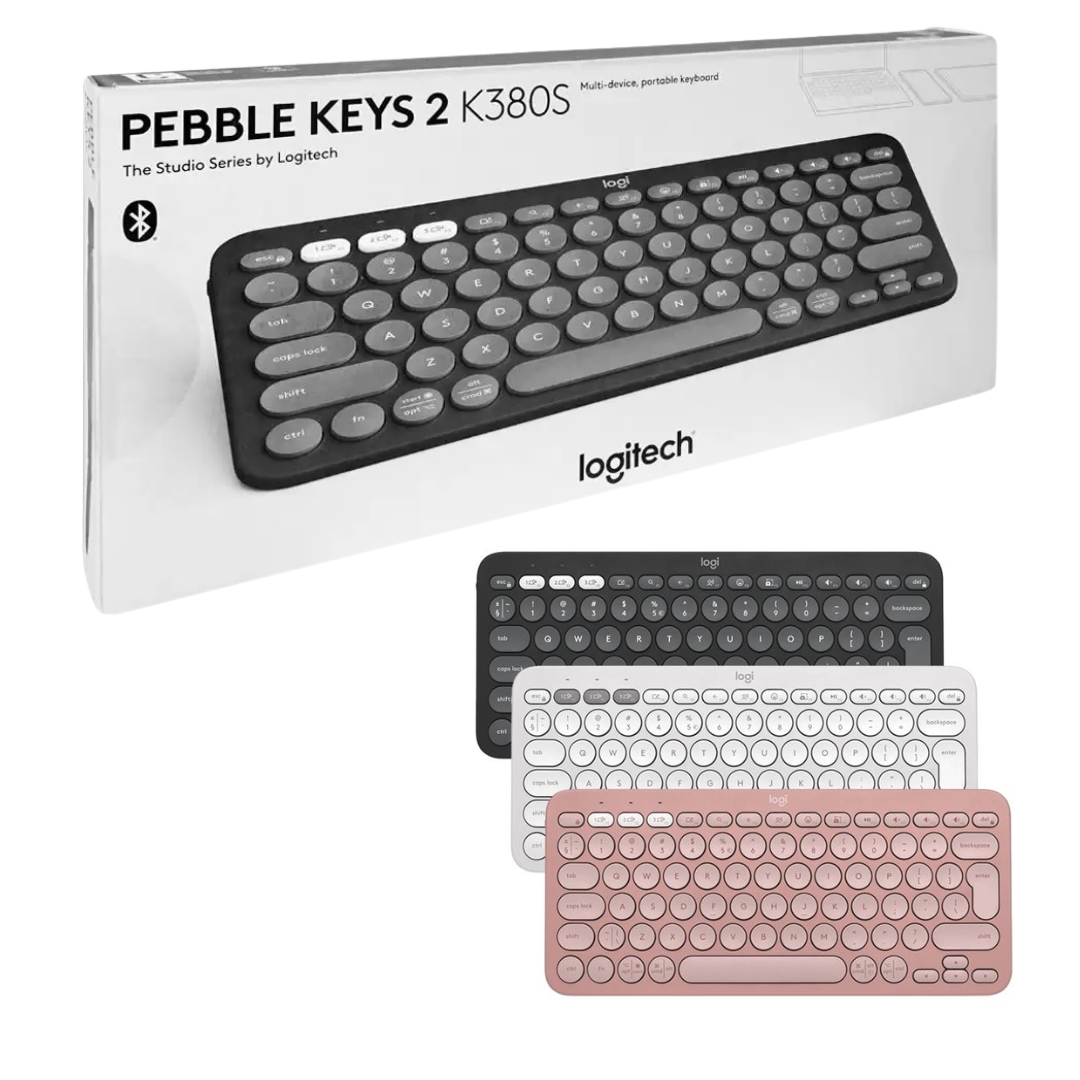Logitech K380s Pebble Keys 2 Bluetooth Wireless Keyboard - ORIGINAL