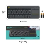 Logitech K400 Plus Wireless Touch Keyboard - ORIGINAL