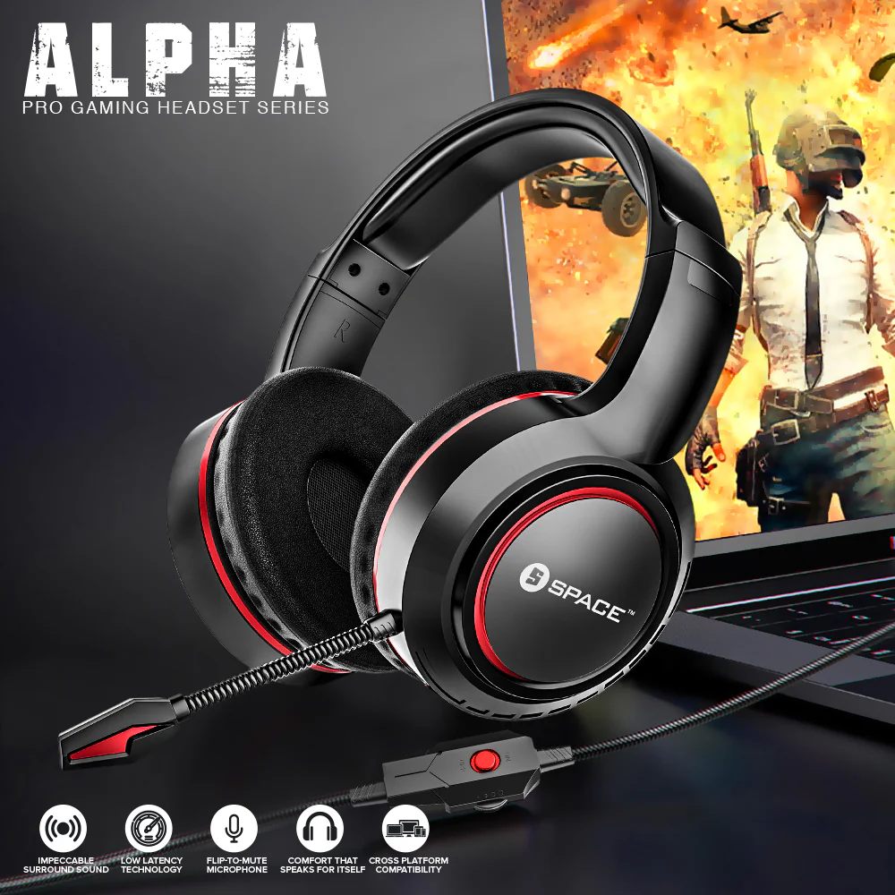 Space AP-580 Alpha Pro Gaming Headset Series