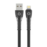 Space CE-422 ChargeSync High Speed Data Rubber USB Cable (Lightning)