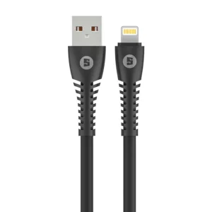 Space CE-422 ChargeSync High Speed Data Rubber USB Cable (Lightning)