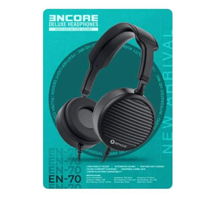 Space EN-70 Encore Deluxe Headphones