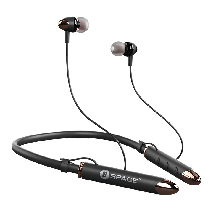Space MV-61 Move Wireless Neckband Earphones - Image 2