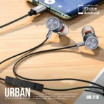 Space UR-21C Urban Extra Bass Earphones (w Type-C Connector)