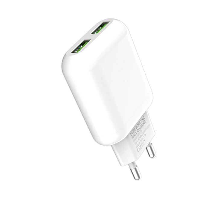 Space WC-103 Dual Port USB Wall Charger - Image 3