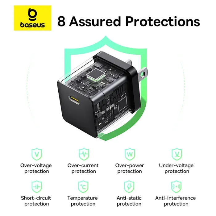 Baseus Palm Series Fast Charger 1C 30W - Image 7