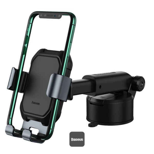 Baseus Tank Gravity Car Mount Holder With Suction Base - Image 3