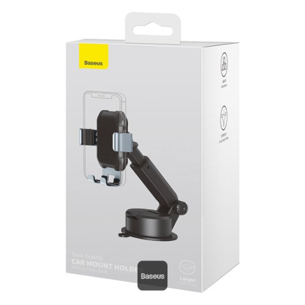 Baseus Tank Gravity Car Mount Holder With Suction Base